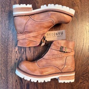 Bed Stu Dessa ankle boots, new in box